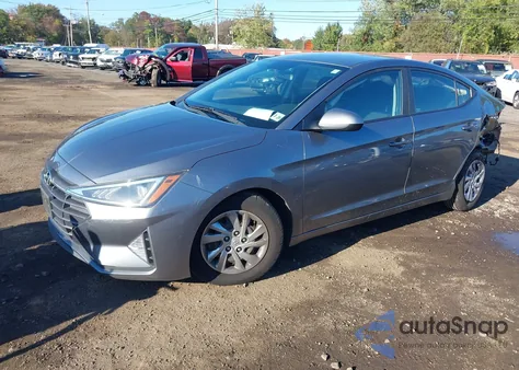 2019 Hyundai Elantra Se from USA, damaged, VIN KMHD74LF7KU863681
